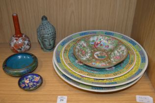 Oriental china etc.