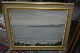 Montague Marks, Dublin Bay, oil on board, signed together with a similar view by the same artist and