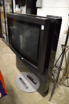 A Bang & Olufsen television.