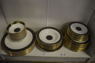 A quantity of Royal Doulton Carlyle dinnerware.