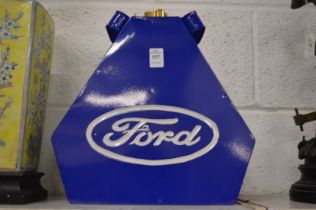 A reproduction Ford petrol can.