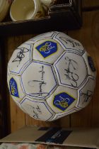 A signed Chelsea football for the season 1996/97.