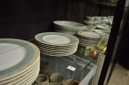 A large quantity of Wedgwood Aztec dinnerware.