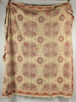 A FINE LATE 18TH - EARLY 19TH CENTURY NORTH INDIAN KASHMIRI MOON SHAWL