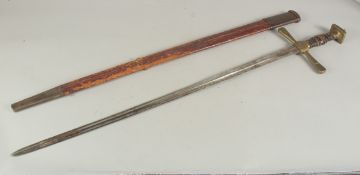 AN EARLY 20TH CENTURY SWORD, possibly for theatrical use.