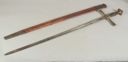 AN EARLY 20TH CENTURY SWORD, possibly for theatrical use.