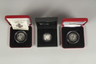 THE ROYAL MINT. THE VICTORIA CROSS, 1856 - 2006, SILVER 50p, BOXED, and SCOUTS 100 YEARS OF