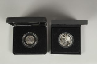THE ROYAL MINT. SHINE THROUGH THE AGES. 65 YEARS OF LOYALTY AND AFFECTION, £5.00 SILVER PROOF