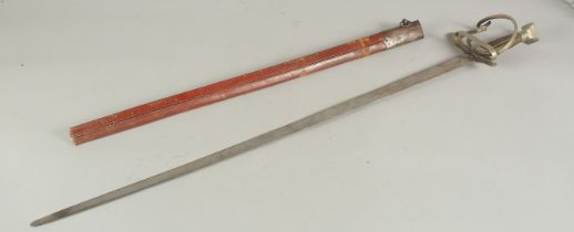 AN EARLY 20TH CENTURY SWORD, possibly for theatrical use.