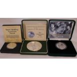 Royal Mint 2006 Queen Elizabeth 80th Birthday silver proof Piedfort crown in box of issue with