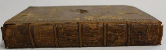 Leather bound volume "Readings upon Statute Law Alphabetically Digested" by a Gentleman of the