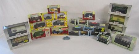 Collection of 00 scale cars and trucks includes EFE, Classix, Trackside and Oxford