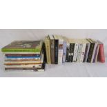 Mixed collection of books including price guide to Baxter prints, V&A needlepoint collection,