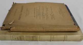 Studies of Practical Topography - five maps contained in distressed paper slipcase by Henry T Crook,