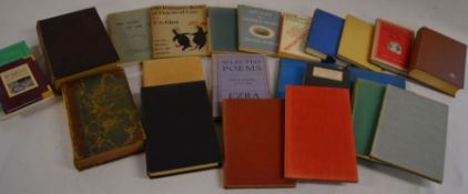 Collection of books including Old Possums Book by T S Elliot, Letters And Journals Of Lord Byron
