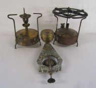 B.A Hjorth & Co Sweden, Valor No 55 pressure stove and one other stove