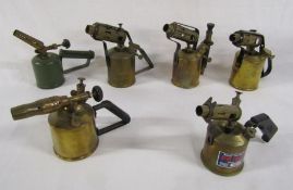 Blow torches includes Primus Aetna No 632, 630N, Three Crowns,  Bartbel Nr 153