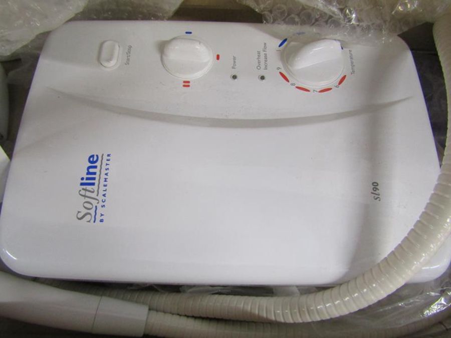 Collection of items including Softline sl90 shower (new in box), Epson picture mate with paper, - Image 6 of 6