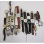 Collection of wristwatches - Auriol, King Quartz, Tressa, Buler, Reliont etc