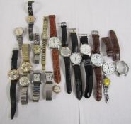 Collection of wristwatches - Auriol, King Quartz, Tressa, Buler, Reliont etc