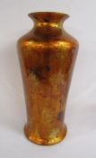 Very large crackle glaze effect vase approx. 65cm tall
