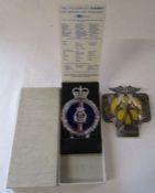 JR Gaunt RNA - Royal Naval Association - car badge mascot also AA car badge