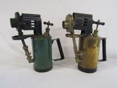 2 blow torches include Howes & Burley 1918 Birmingham approx. 18"