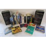 Mixed collection of classic cd's and books including psychology and sign language along with