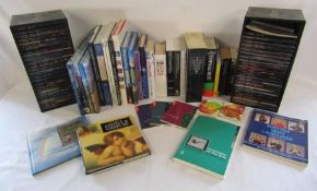 Mixed collection of classic cd's and books including psychology and sign language along with