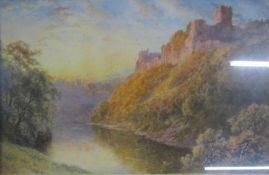 Early 20th century watercolour 'At Richmond, Yorkshire'  signed W. Noel Johnson, dated 1901 120:12