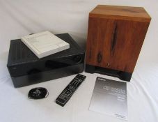 Yamaha YST-SW030 subwoofer (no plug) and Harman/Kardon AVR 255/230 receiver with remote
