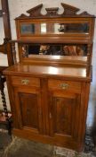 Late Victorian mahogany chiffonier