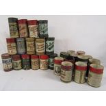 Collection of Eddison cylinder rolls and some empty cases also includes Sterling and Larion