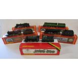 5 x 00 gauge Hornby trains R.062 42308 B.R Class 4P 2-6-4T - 21C166 Southern S.R Battle of Britain