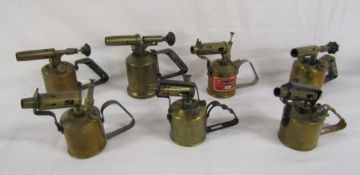 7 blow torches includes - Express France No 41 & 43, Bladon B54, Sievert 538N