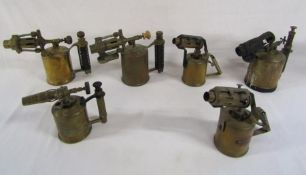 Blow torches includes Petrolia, Macrome, Burmos pattern A, Brevete A, Sievert APH