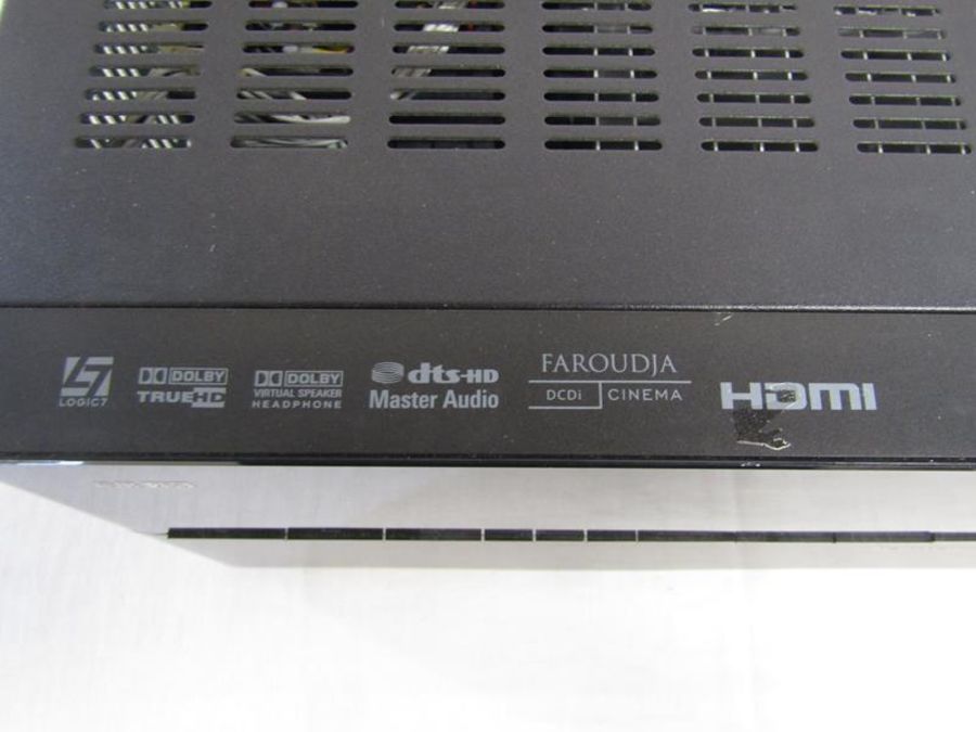 Yamaha YST-SW030 subwoofer (no plug) and Harman/Kardon AVR 255/230 receiver with remote - Image 9 of 13