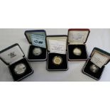 Two Royal Mint silver proof two pound coins 1997 / 1998, XIII Commonwealth Games 1986 silver £2