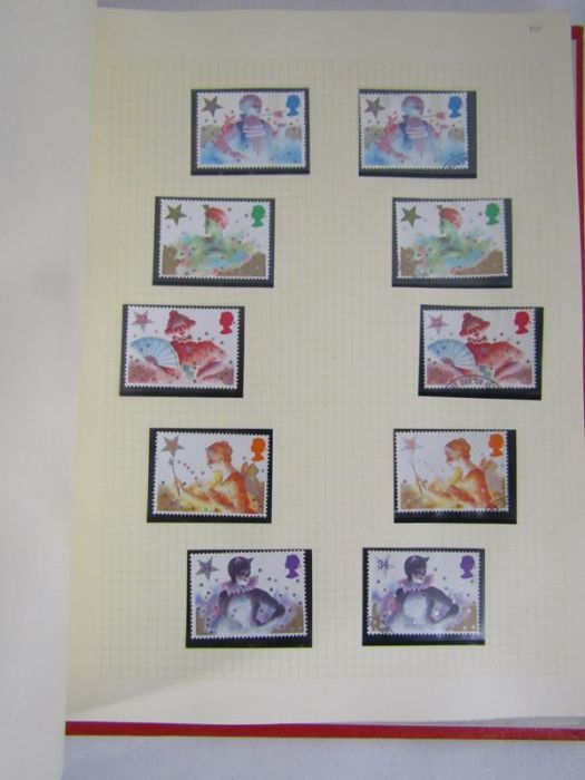 7 albums of stamps from Great Britain and another album of The Channel Islands stamps - Image 5 of 21