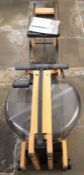 Water Rower rowing machine, with Series IV Performance Monitor, hardly used