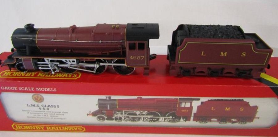 3 x Hornby 00 gauge trains - R.842 4657 L.M.S Class 5 4-6-0 - R.357 5541 L.M.S Patriot Class 5XP 4- - Image 2 of 5