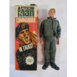 Action Man Commander - with hair and talks but is fading - Palitoy USA 1967