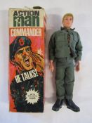 Action Man Commander - with hair and talks but is fading - Palitoy USA 1967