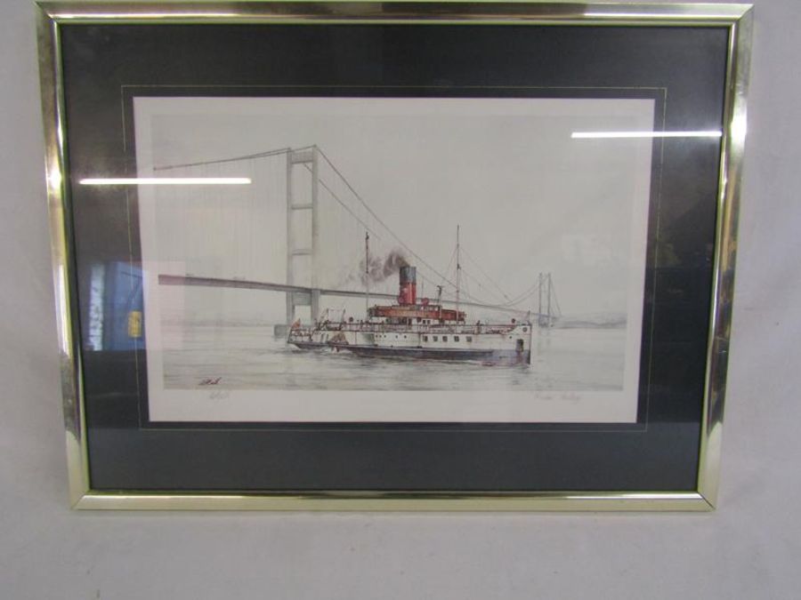 2 original drypoint etchings by A Watson Turnbull (exhibitor Royal Academy) - 'Benvenue' - 'Loch - Image 10 of 13