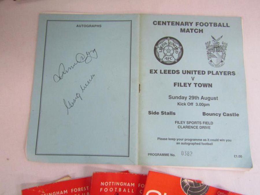Mixed collection of football programmes, Lincoln City 1967, Football league review, Nottingham - Image 7 of 13