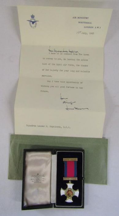 George VI enamelled Distinguished Service Order Medal in the original presentation case marked - Image 17 of 18