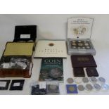 2001 Executive Proof Coin Collection, selection of Elizabeth II commemorative Crowns, 2 Festival