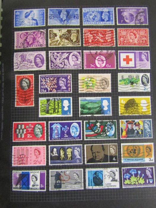 3 stamp albums containing various stamps and a large quantity of mixed loose stamps and first day - Image 5 of 21