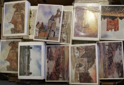 Large quantity of David Cuppleditch postcards (unopened) 50+ packets from the Estate of D