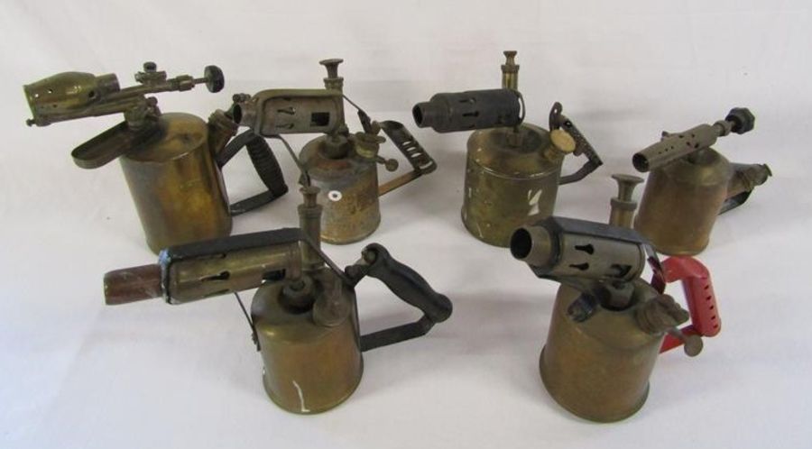 Blow lamps includes Hahnel 706, 1941, Barthel PM424 and some unmarked